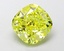2.02 Ct. Fancy Intense  Yellow Cushion Lab Grown Diamond