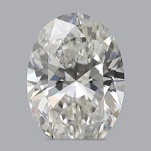 Oval diamond — real photo