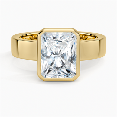 Peyton Bezel Diamond Solitaire Ring