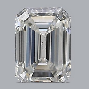 Emerald diamond — real photo