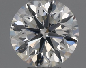 Round diamond — real photo