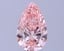 8.02 Ct. Fancy Intense Pink Pear Lab Grown Diamond