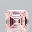 3.00 Ct. Fancy Intense Pink Asscher Lab Grown Diamond