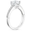 18K White Gold Poetica Diamond Ring, smallside view