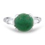 Retro Emerald Cocktail Ring