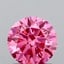 1.00 Ct. Fancy Vivid Pink Round Lab Grown Diamond