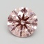 2.07 Ct. Fancy Intense Pink Round Lab Grown Diamond