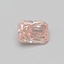 0.61 Ct. Fancy Vivid Pink Radiant Lab Grown Diamond