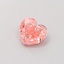 0.31 Ct. Fancy Intense  Pink Heart Lab Grown Diamond