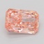 8.11 Ct. Fancy Vivid Pink Radiant Lab Grown Diamond