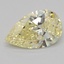 1.05 Ct. Fancy Intense Yellow Pear Lab Grown Diamond
