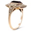 The Karen Ring, smalltop view on a hand