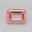 2.00 Ct. Fancy Intense  Pink Emerald Lab Grown Diamond