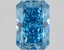 1.55 Ct. Fancy Vivid Blue Radiant Lab Grown Diamond