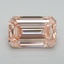 3.01 Ct. Fancy Intense Pink Emerald Lab Grown Diamond