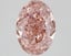 2.74 Ct. Fancy Vivid Pink Oval Lab Grown Diamond