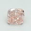 5.02 Ct. Fancy Intense Pink Cushion Lab Grown Diamond