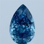 2.05 Ct. Fancy Vivid Blue Pear Lab Grown Diamond