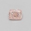 0.33 Ct. Fancy Pink Cushion Lab Grown Diamond