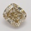 1.07 Ct. Fancy Yellow-Brown Cushion Diamond