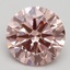 2.00 Ct. Fancy Intense Pink Round Lab Grown Diamond