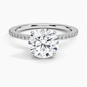 Demi Three-Quarter Coverage Diamond Ring (1/3 ct. tw.)