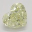 1.03 Ct. Fancy Light Yellow Heart Diamond