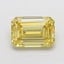 3.10 Ct. Fancy Intense Yellow Emerald Lab Grown Diamond