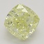 2.03 Ct. Fancy Yellow Cushion Diamond