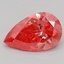 1.58 Ct. Fancy Vivid Pink Pear Lab Grown Diamond