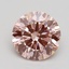 2.01 Ct. Fancy Intense Pink Round Lab Grown Diamond