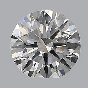 Round diamond — real photo