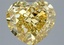 5.50 Ct. Fancy Vivid Yellow Heart Lab Grown Diamond