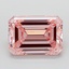 2.51 Ct. Fancy Intense  Pink Emerald Lab Grown Diamond