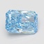 2.05 Ct. Fancy Vivid Blue Radiant Lab Grown Diamond