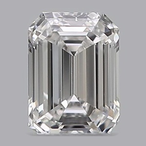 Emerald diamond — real photo