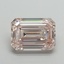 9.12 Ct. Fancy Pink Emerald Lab Grown Diamond