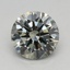 0.67 Ct. Fancy Green Round Lab Grown Diamond