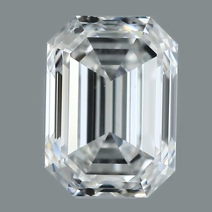 Emerald diamond — real photo