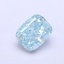 1.24 Ct. Fancy Vivid Bluish Blue Cushion Lab Grown Diamond