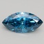 3.11 Ct. Fancy Vivid Blue Marquise Lab Grown Diamond