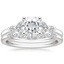 PT Moissanite Verbena Diamond Bridal Set (1/4 ct. tw.), smalltop view