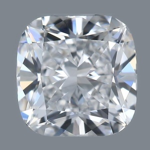 Cushion diamond — real photo