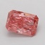 0.91 Ct. Fancy Vivid Pink Radiant Lab Grown Diamond