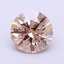 1.10 Ct. Light Brown Round Lab Grown Diamond
