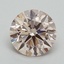 2.10 Ct. Fancy Pink Round Lab Grown Diamond