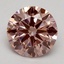 2.16 Ct. Fancy Intense Pink Round Lab Grown Diamond