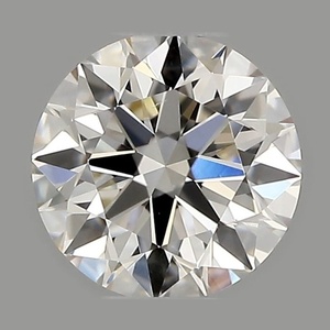 Round diamond — real photo