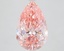 6.10 Ct. Fancy Vivid Pink Pear Lab Grown Diamond
