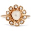 Art Nouveau Pearl Vintage Ring
